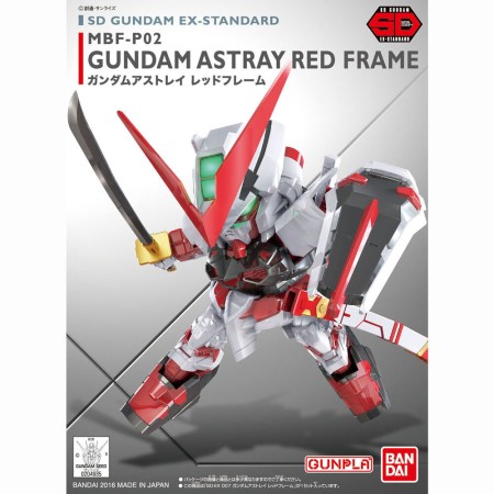 Maqueta Astray Red Frame Mobile Suit Gundam Seed Astray