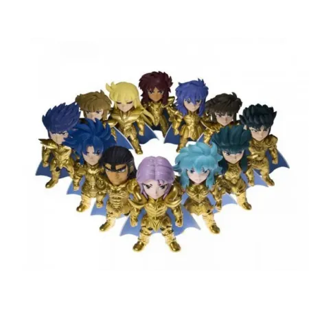 Figura Saint Seiya (Caballeros del Zodiaco) 8cm Tamashii Nations Box Bandai (1 Unidad Modelo Aleatorio)