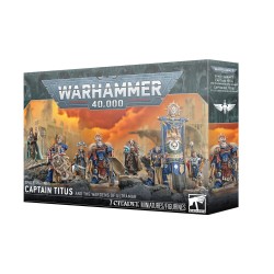 Space Marines Captain Titus and the Wardens of Ultramar