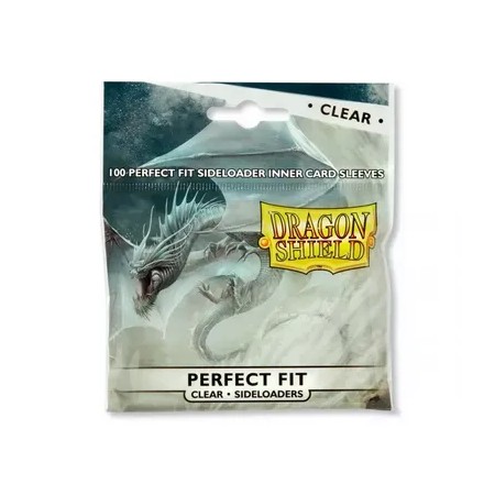 Fundas Standard Perfect Fit Sideload Clear (100 fundas) Dragon Shield.