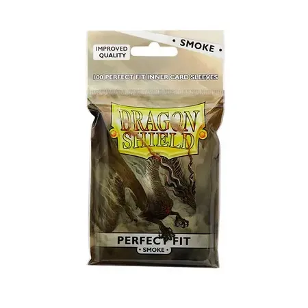 Fundas Standard Perfect Fit Smoke Transparente (100 fundas) Dragon Shield