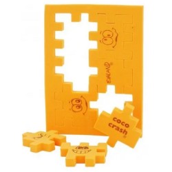 Cococrash rompecabezas de goma eva Nivel 4 Naranja