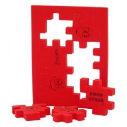 Cococrash rompecabezas de goma eva Nivel 5 Rojo