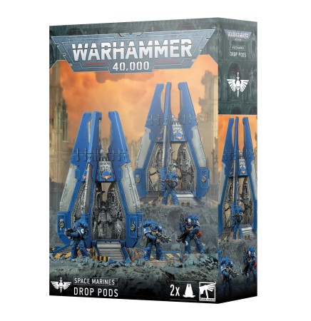 Warhammer 40,000 : Space Marines Drop Pods