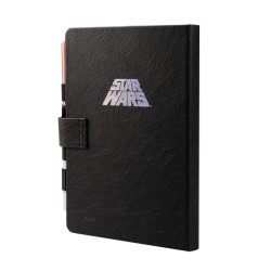 CUADERNO PREMIUM A5 CON BOLIGRAFO SABLE DE LUZ STAR WARS DARTH VADER