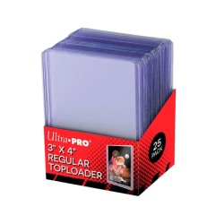 Fundas Standard Toploader Regular (25 unidades) Ultra Pro.