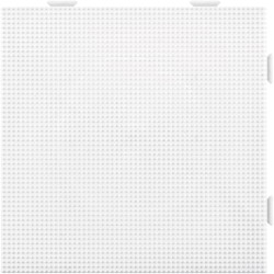 Placa / Pegboard de 15×15 centímetros conectable para Hama mini