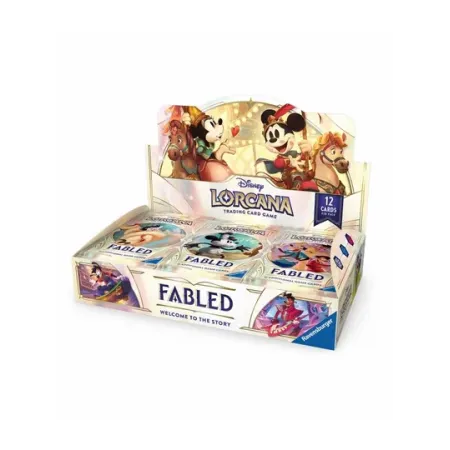 Caja de 24 sobres Lorcana Fabled Inglés
