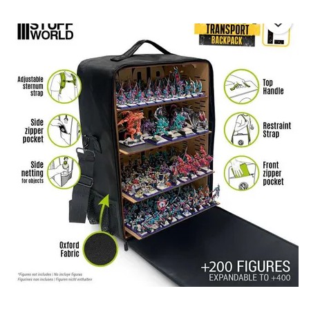 Mochila Transporte Miniaturas