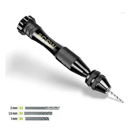 Taladro manual de modelismo