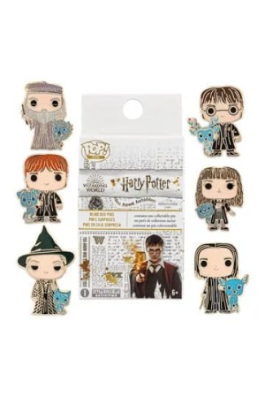 Harry Potter Loungefly POP! Pin Chapas esmaltadas Eaches 4 cm Surtido