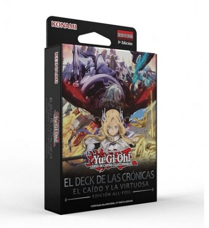 El deck de Las Crónicas: El Caído y la Virtuosa